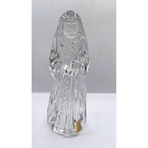 Princess House Made in Germany‎ Glass Figurine Part of Nativity Set With Sticker